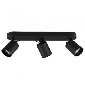 Σποτ Trio Lighting της συλλογής PAGO Μαύρο ματ