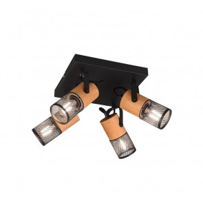 Σποτ Trio Lighting της συλλογής TOSH Μαύρο ματ