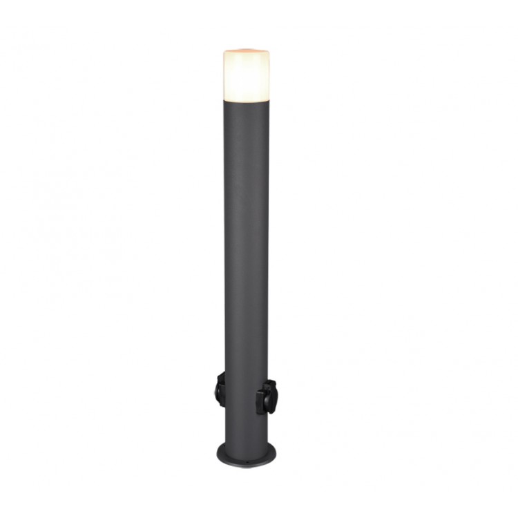 Στύλος φωτισμού Trio Lighting της συλλογής HOOSIC Ανθρακί