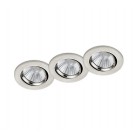 Χωνευτό Φωτιστικό Trio Lighting της συλλογής PAMIR Νίκελ ματ