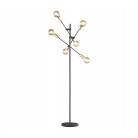 Φωτιστικό Δαπέδου Trio Lighting Cross Μαύρο Ματ με Χρυσό Ματ 