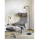 DIALLO Φωτιστικό Δαπέδου Trio Lighting - Μαύρο Ματ    