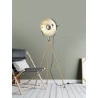 Φωτιστικό Δαπέδου Vintage Trio Lighting Delhi Νίκελ Αντικέ   
