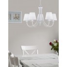 Κρεμαστό Φωτιστικό Trio Lighting Cortez Λευκό     