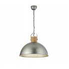 Κρεμαστό Φωτιστικό Vintage Trio Lighting Delhi Νίκελ Αντικέ   