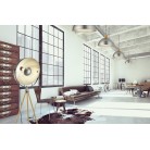 Κρεμαστό Φωτιστικό Vintage Trio Lighting Delhi Νίκελ Αντικέ   