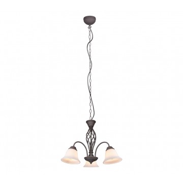 Rustica Πολυέλαιος TRIO LIGHTING 101000324 Χαλκός