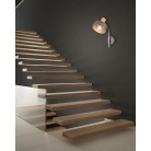Gaya Απλίκα Τοίχου TRIO LIGHTING 209500167 Γκρι
