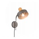 Gaya Απλίκα Τοίχου TRIO LIGHTING 209500167 Γκρι