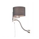 Hotel Απλίκα Τοίχου TRIO LIGHTING 271170211 Ινοξ ματ
