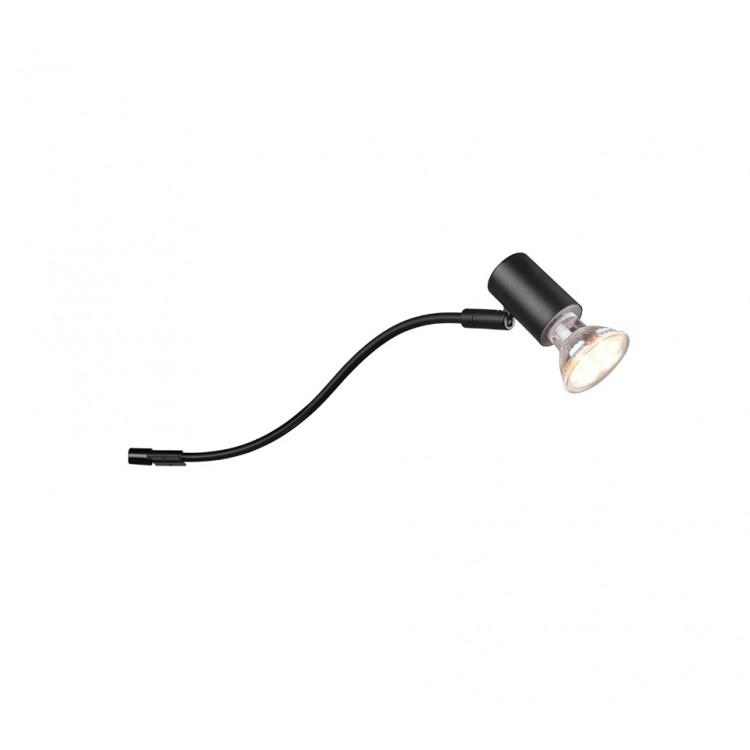 Giada Απλίκα Τοίχου TRIO LIGHTING 283400132 Μαύρο ματ