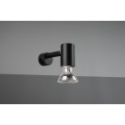 Lorenzo Απλίκα Τοίχου TRIO LIGHTING 283500132 Μαύρο ματ