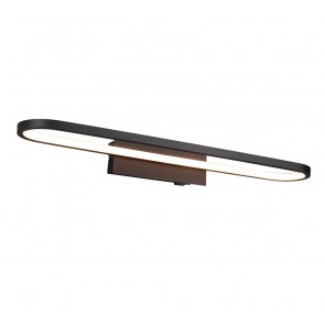 Gianni Απλίκα Τοίχου TRIO LIGHTING 283779132 Μαύρο ματ