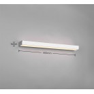 Rocco Απλίκα Τοίχου TRIO LIGHTING 283916006 Ινοξ