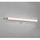 Rocco Απλίκα Τοίχου TRIO LIGHTING 283919006 Ινοξ
