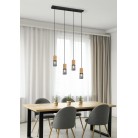 Tosh Κρεμαστό Φωτιστικό TRIO LIGHTING 304300432 Μαύρο ματ