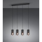 Robin Κρεμαστό Φωτιστικό TRIO LIGHTING 310600432 Μαύρο ματ