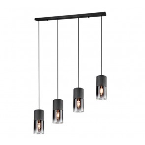 Robin Κρεμαστό Φωτιστικό TRIO LIGHTING 310600432 Μαύρο ματ