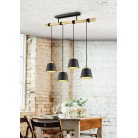 Harris Κρεμαστό Φωτιστικό TRIO LIGHTING 312700432 Μαύρο ματ