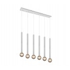 Clermont Κρεμαστό Φωτιστικό TRIO LIGHTING 313400631 Λευκό ματ