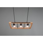 Agra Κρεμαστό Φωτιστικό TRIO LIGHTING 313800332 Μαύρο ματ
