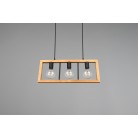 Agra Κρεμαστό Φωτιστικό TRIO LIGHTING 313800332 Μαύρο ματ