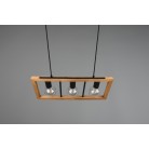 Agra Κρεμαστό Φωτιστικό TRIO LIGHTING 313800332 Μαύρο ματ