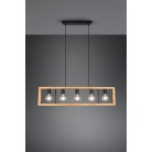 Agra Κρεμαστό Φωτιστικό TRIO LIGHTING 313800532 Μαύρο ματ