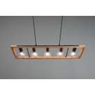 Agra Κρεμαστό Φωτιστικό TRIO LIGHTING 313800532 Μαύρο ματ