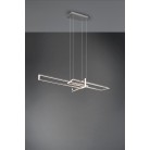 Salinas Κρεμαστό Φωτιστικό TRIO LIGHTING 320310307 Ινοξ ματ