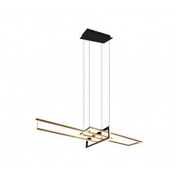 Salinas Κρεμαστό Φωτιστικό TRIO LIGHTING 320310308 Χρυσό ματ
