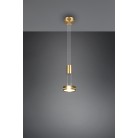 Franklin Κρεμαστό Φωτιστικό TRIO LIGHTING 326510108 Χρυσό ματ