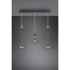 Franklin Κρεμαστό Φωτιστικό TRIO LIGHTING 326510342 Γκρι