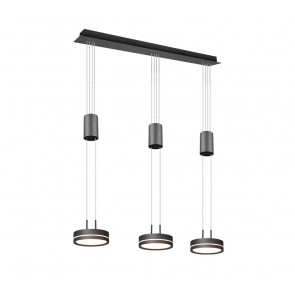 Franklin Κρεμαστό Φωτιστικό TRIO LIGHTING 326510342 Γκρι
