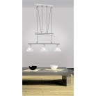 Stamina Κρεμαστό Φωτιστικό TRIO LIGHTING 3751031-07 Ινοξ ματ