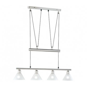 Stamina Κρεμαστό Φωτιστικό TRIO LIGHTING 3751041-07 Ινοξ ματ