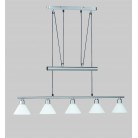 Stamina Κρεμαστό Φωτιστικό TRIO LIGHTING 3751051-07 Ινοξ ματ