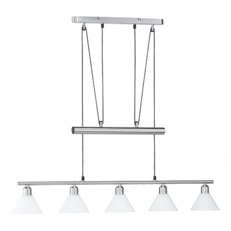 Stamina Κρεμαστό Φωτιστικό TRIO LIGHTING 3751051-07 Ινοξ ματ