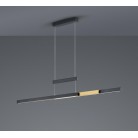 Trajan Κρεμαστό Φωτιστικό TRIO LIGHTING 375310502 Μαύρο ματ