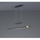 Trajan Κρεμαστό Φωτιστικό TRIO LIGHTING 375310502 Μαύρο ματ