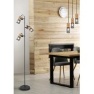 Tosh Φωτιστικά δαπέδου TRIO LIGHTING 404300332 Μαύρο ματ