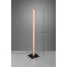 Bellari Φωτιστικά δαπέδου TRIO LIGHTING 426410130 Καφέ