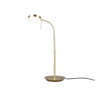 Monza Επιτραπέζιο Φωτιστικό TRIO LIGHTING 523310108 Χρυσό ματ