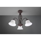 Rustica Φωτιστικό Οροφής TRIO LIGHTING 601000324 Χαλκός