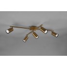 Marley Φωτιστικό Οροφής TRIO LIGHTING 612400504 Χαλκός
