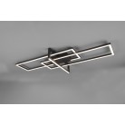 Salinas Φωτιστικό Οροφής TRIO LIGHTING 620310332 Μαύρο ματ