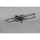 Salinas Φωτιστικό Οροφής TRIO LIGHTING 620310332 Μαύρο ματ