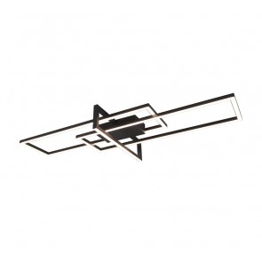Salinas Φωτιστικό Οροφής TRIO LIGHTING 620310332 Μαύρο ματ
