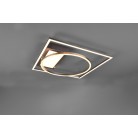 Downey Φωτιστικό Οροφής TRIO LIGHTING 620510307 Ινοξ ματ