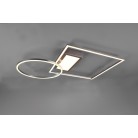 Downey Φωτιστικό Οροφής TRIO LIGHTING 620510307 Ινοξ ματ